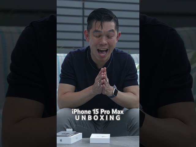 Titanium iPhone 15 Pro Max UNBOXING 🩶