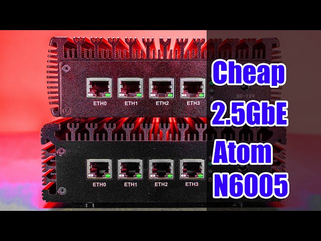 Fastest Cheap 4x 2.5GbE Intel Atom N6005 Firewall for pfSense OPNsense and Proxmox