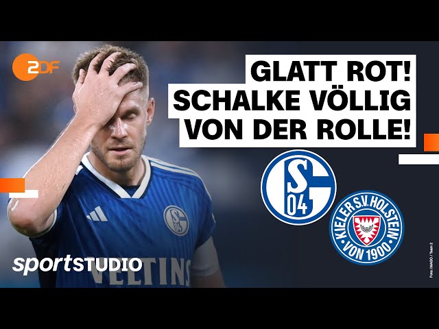 FC Schalke 04 – Holstein Kiel | 2. Bundesliga, 4. Spieltag Saison 2023/24 | sportstudio