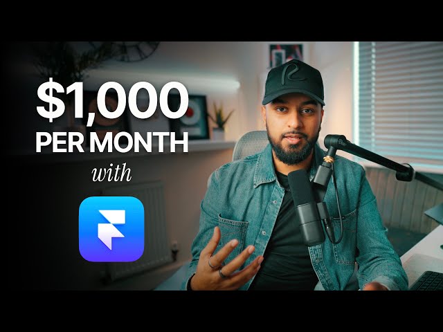 5 Ways YOU Can Start Making OVER $1,000 Per Month with Framer
