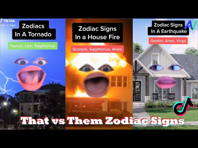 *1 Hour*  That vs Them Zodiac Signs TikToks 2023 | Best That_vs_Them TikTok Compilation 2023