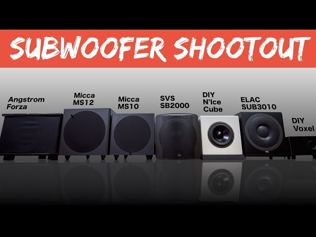 Subwoofer Shootout |  Budget vs. Midrange vs. DIY vs. Old School Subs