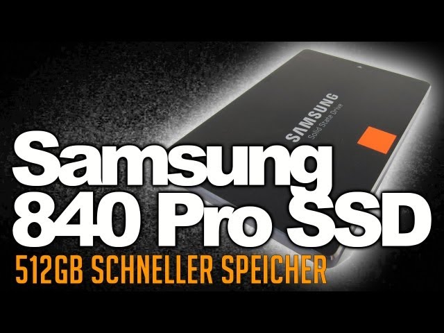 Samsung 840 Pro SSD-Festplatte 512GB eingebaut und gecloned