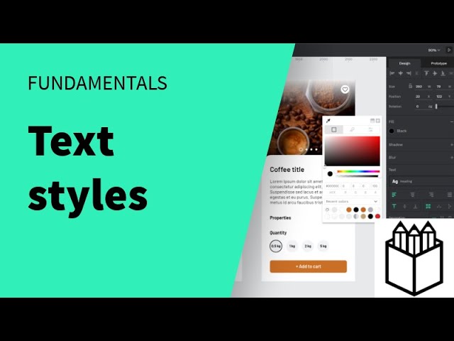 Text styles - Penpot fundamentals