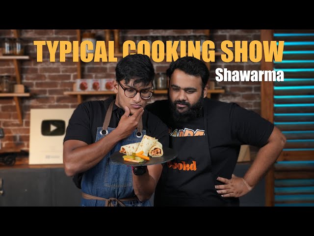 The Typical Cooking Show ft. Chef Ranjith | Chicken Shawarma | Cookd