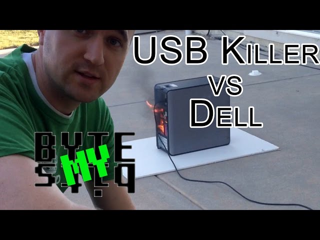 USB Flash drive that destroys computers!