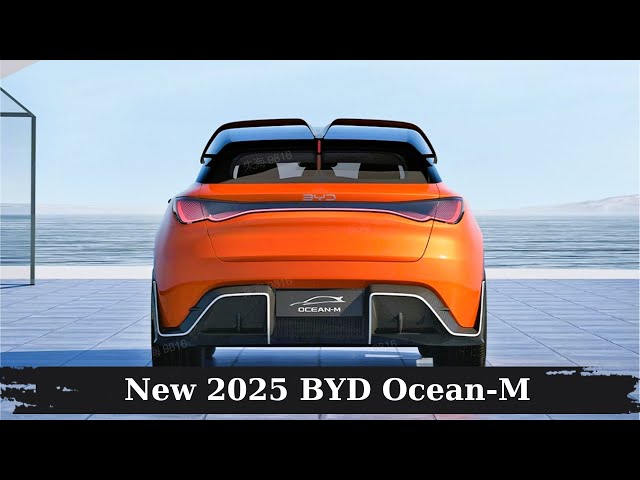 All-new 2025 BYD Ocean-M - Stylish Compact Hatchback Features