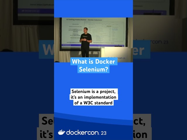 What is Docker Selenium? #docker #dockerselenium #devops