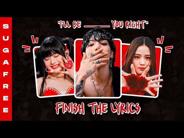 CAN YOU FINISH THE LYRICS OF THESE KPOP SONGS IN 5 SECONDS? #1