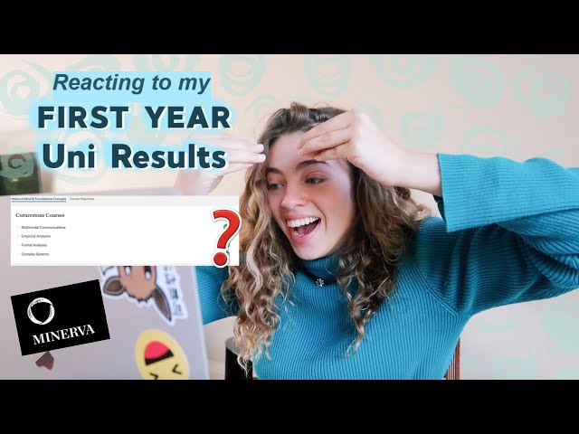Reacting to my First Year University Results! 🙈 Minerva Student 2020.