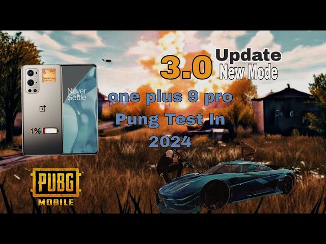 OnePlus 9 Pro full Pubg test in 2024 | 3.0 update|Battery,Heating, Screen recording