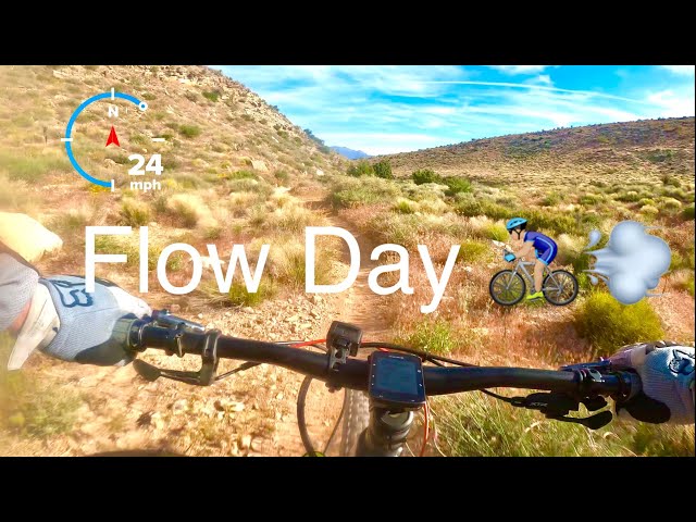 Switch Back and Flow Trail Ride Type of Day in Vegas - 2020 Trek Fuel Ex - GoPro Hero 8 Black
