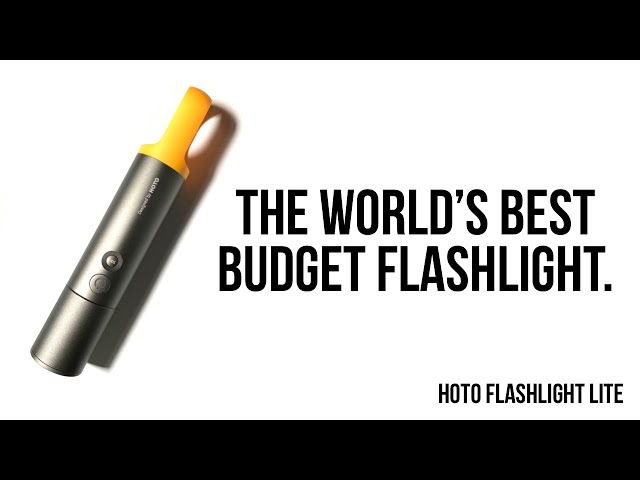The World's Best Budget Flashlight – Hoto Tools Flashlight Lite Unboxing and Review