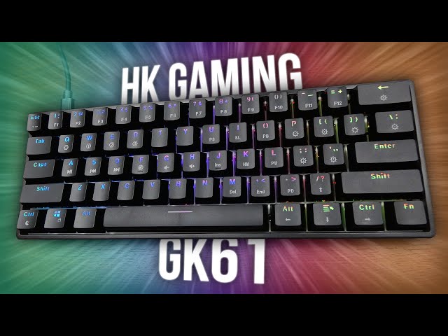 HK Gaming GK61 Review - Fastest Switches For Gaming?