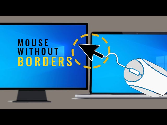 Mouse without borders | How to Use 1 keyboard and mouse for multiple computers