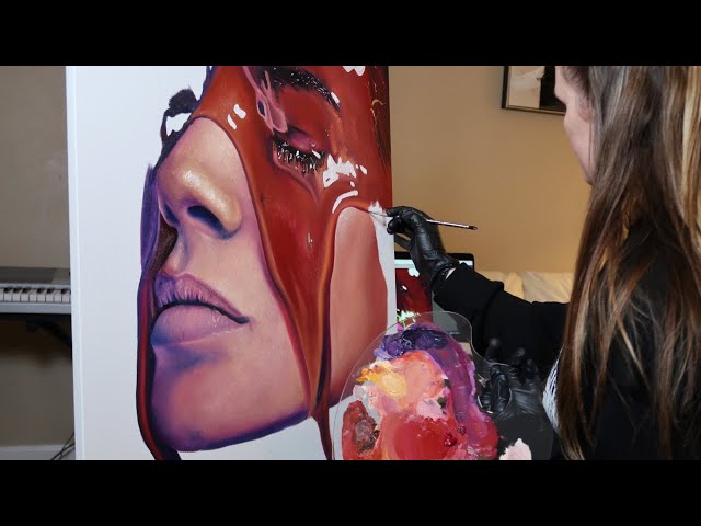 Hyper Realistic Painting Time Lapse - “Surrender”