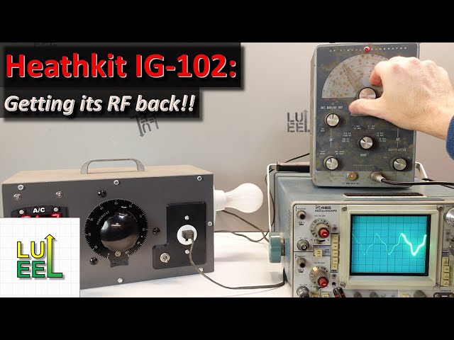 Heathkit IG-102 RF Signal Generator Restoration