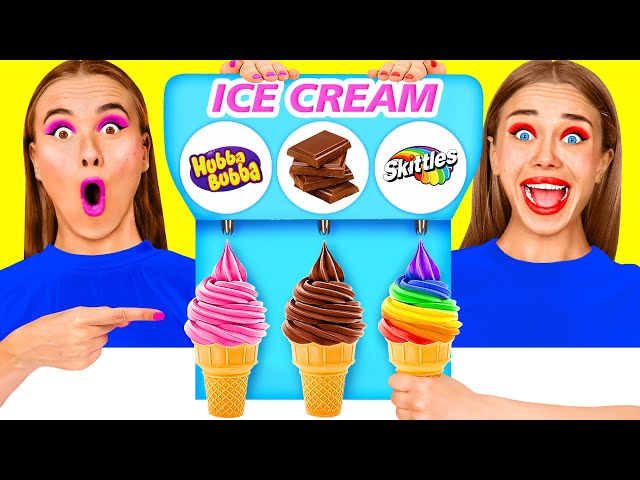 Mystery Ice Cream Challenge | Funny Challenges by BaRaDa
