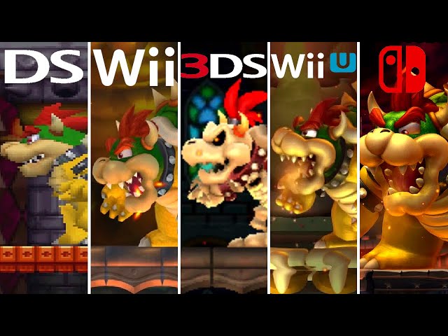 Evolution of Final Bosses & Endings in New Super Mario Bros Games (2006-2019)