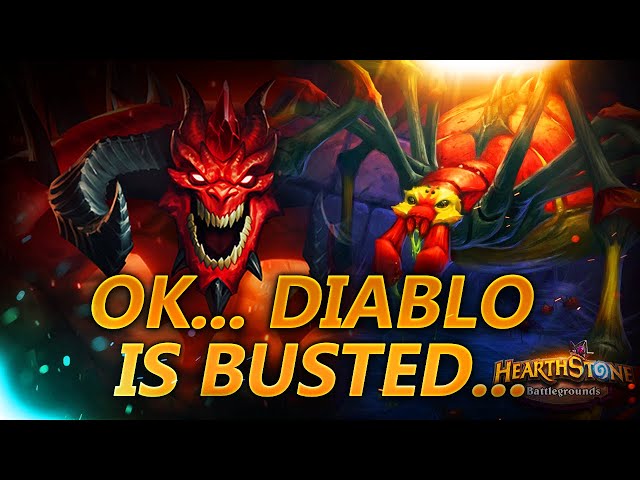Diablo Needs Nerfed... | Hearthstone Battlegrounds Gameplay | Patch 21.8 | bofur_hs