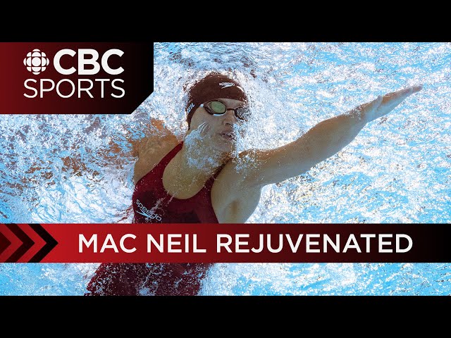 Canadian swimming star Maggie Mac Neil rejuvenated after prioritizing mental health | CBC Sports