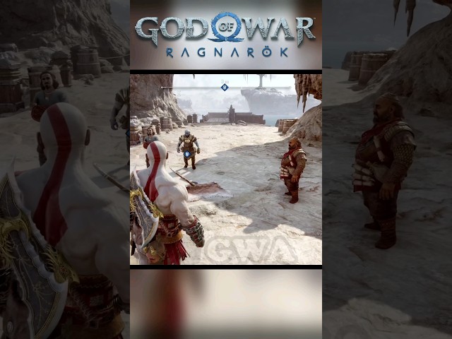 Classic Kratos Resurrect Brok at his Funeral...🤨 God of War Ragnarök