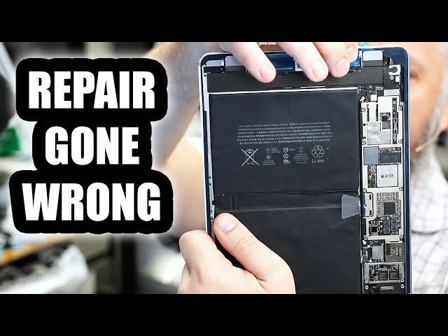 iPad Pro 9.7 won't turn on after screen replacement Fix