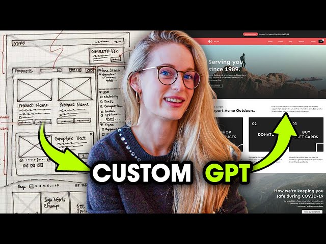 How to Turn Your Sketches Into Code Using a Custom GPT (AI) | ChatGPT