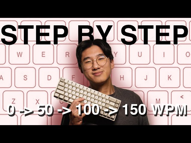 How To Type Faster (Tips for every stage 0  - 50 - 100 - 150 WPM)