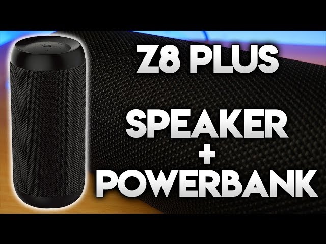 ZENBRE Z8PLUS REVIEW - A Powerful Speaker That's Also A Powerbank!