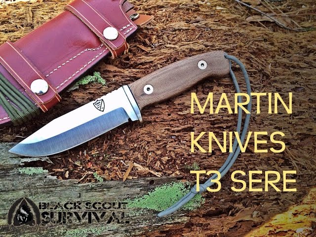 Martin T-3 Knife- Black Scout Reviews