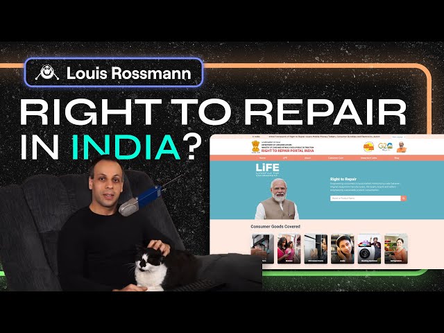 India gets right to... repair? Or something