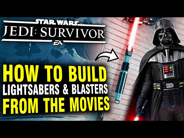 How To Make Lightsabers & Blasters From The Movies In Star Wars Jedi Survivor
