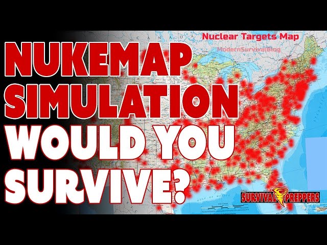 Widespread Nuclear War: NukeMap Simulation