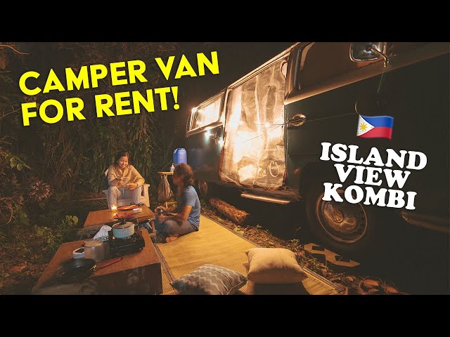CAMPER KOMBI in the PH! | ISLAND VIEW KOMBI 1st Ever Guests!