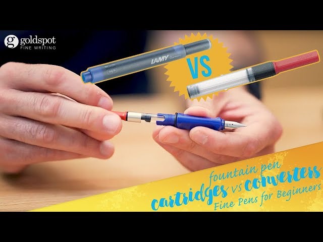 Fountain Pen Converters vs. Cartridges - Fine Pens for Beginners Ep. 3