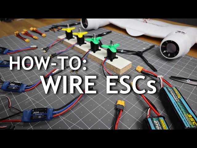 SINGLE-engine | TWIN-engine | MULTI-engine | How to Wire ESC & RECEIVER