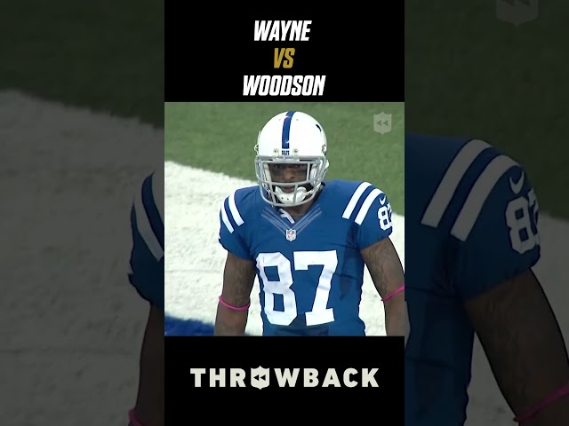 Wayne vs Woodson EPIC One on One! #shorts #nflthrowback