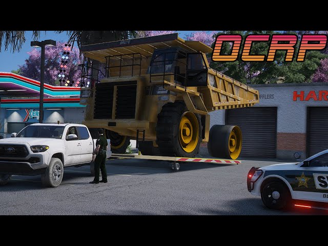 GTA 5 RP | Dealing with 2 Oversized Loads in OCRP