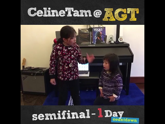 Celine Tam @AGT Semifinal 1-Day Countdown