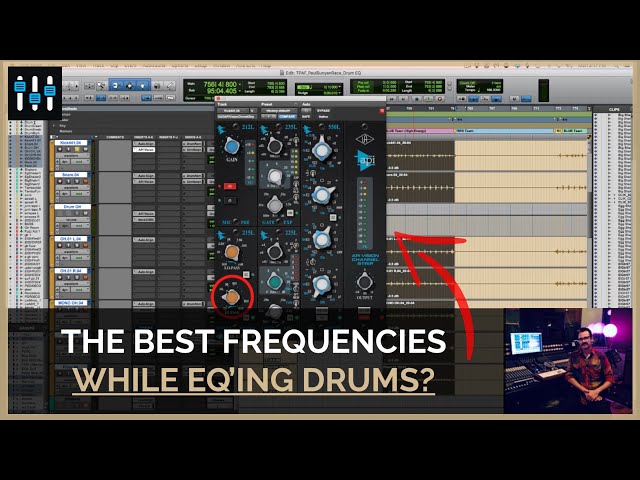 Tips for Mixing Drums with EQ
