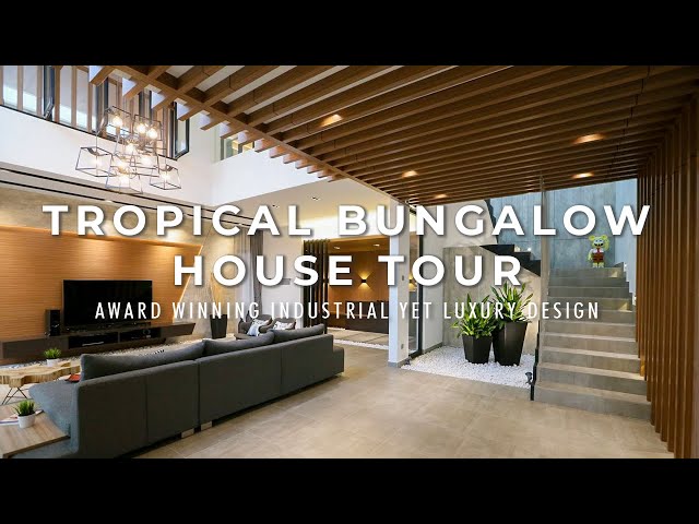 AWARD WINNING TROPICAL BUNGALOW DESIGN | INDUSTRIAL YET LUXURY DESIGN | Magnificent 7 by Nu Infinity