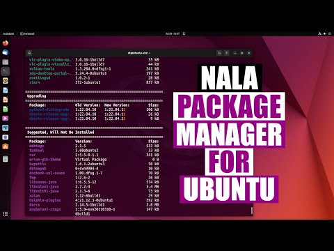 Nala is a New Package Manager for Debian and Ubuntu