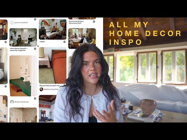 showing you my home decor inspo & plans