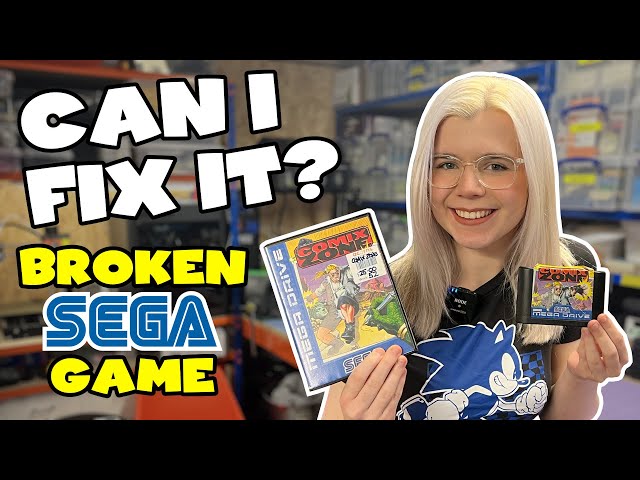 Faulty Sega Mega Drive Game | Can I Fix It?