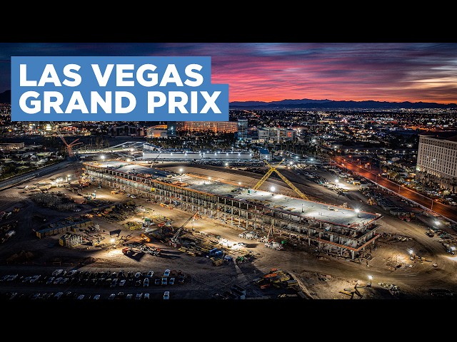 How Las Vegas Was Turned Into an F1 Racetrack