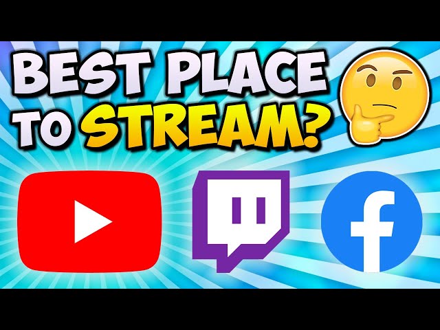 Why YouTube is the BEST Site to STREAM on.. (Where should I stream Twitch or YouTube?)