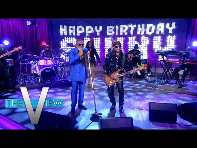 "The View" Celebrates Sunny Hostin's Birthday With Isley Brothers, Barrio BX Dishes | The View