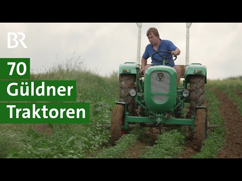 Sammlerleidenschaft: Über 70 Güldner-Traktoren | Landmaschinen | Unser Land | BR
