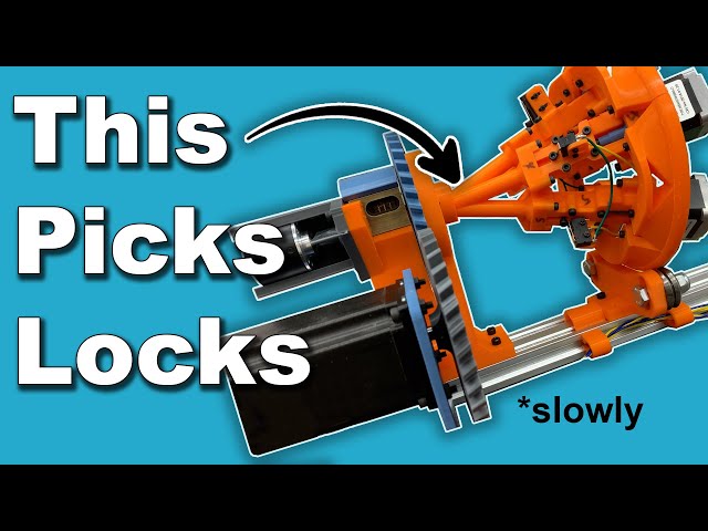 i made a robot that picks locks WITHOUT A PICK